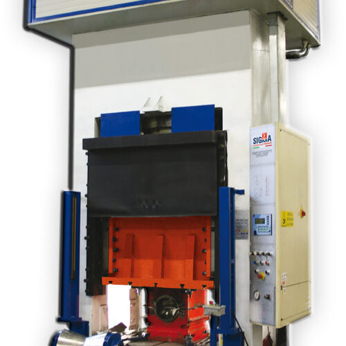 Hydraulic presses for pipe sizing